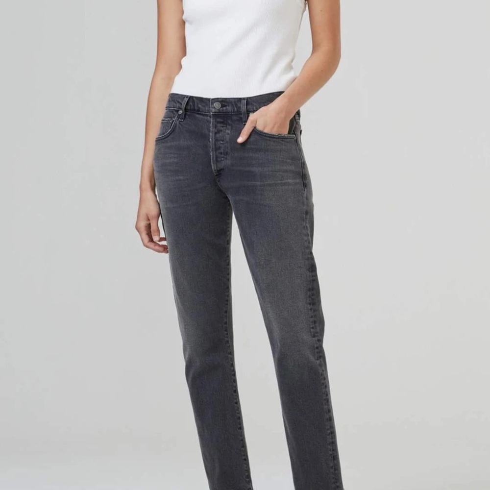 Citizens of Humanity Emerson Slim Boyfriend jeans charcoal size 27